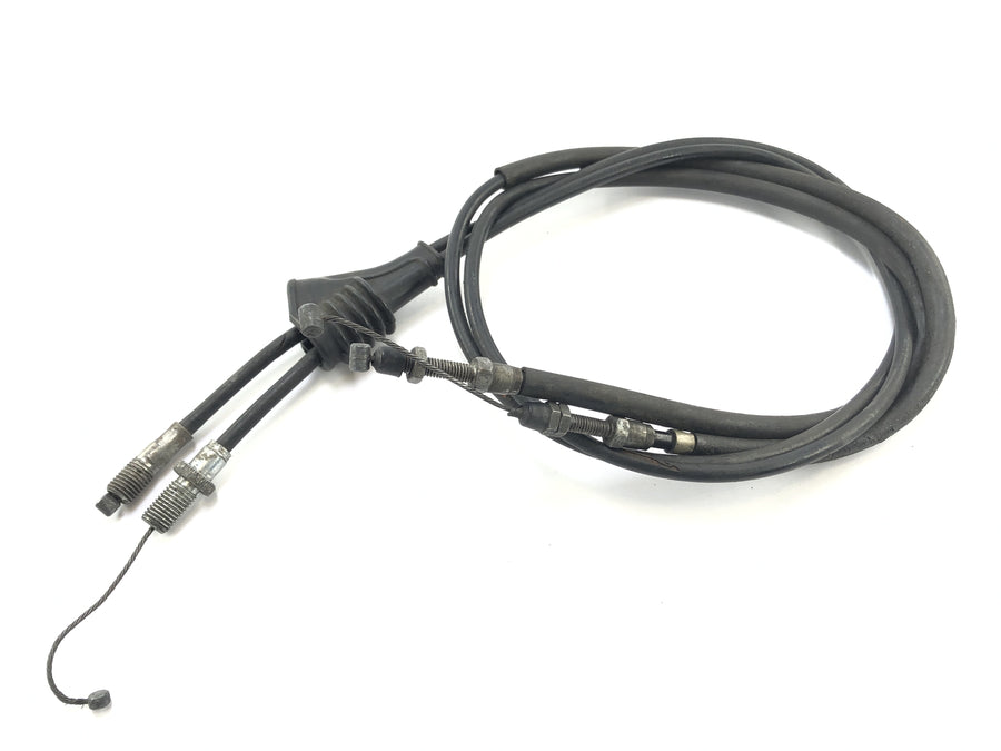 Yamaha XT 500 1U6 [1981] - BOWDEN CABEL Set do trem a gás Descompressão do trem da embreagem Freio de freio a cabo frontal frontal