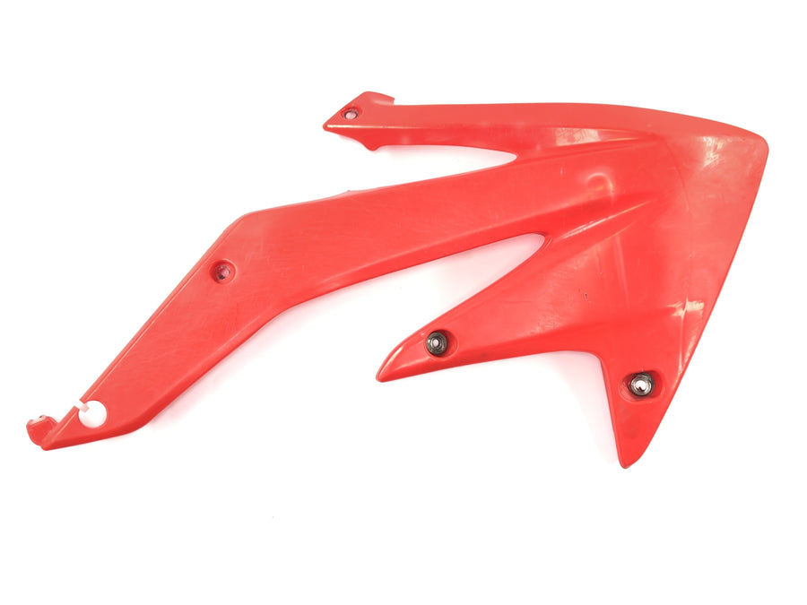 Honda CRF 450 R [2007] - Carenagem do tanque painel lateral direito plástico vermelho