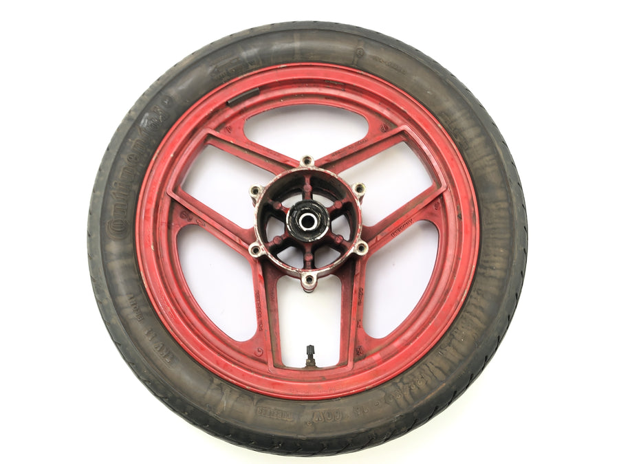 Kawasaki GPZ 1000 RX [1987] - Roda da borda da roda dianteira 2,50 x 16 "vermelho