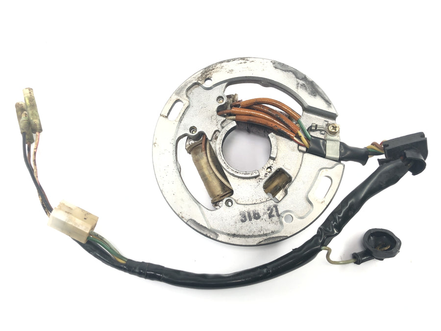 Yamaha DT 175 2K4 [1982] - Sistema de ignição da placa base de ignição do estator do alternador
