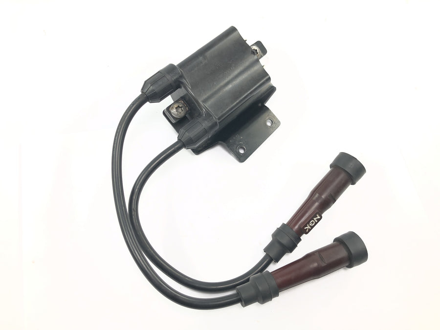 Triumph Bonneville T100 986MF [2012] - Unidade de ignição do módulo de ignição da bobina de ignição com cabo e conector de vela de ignição