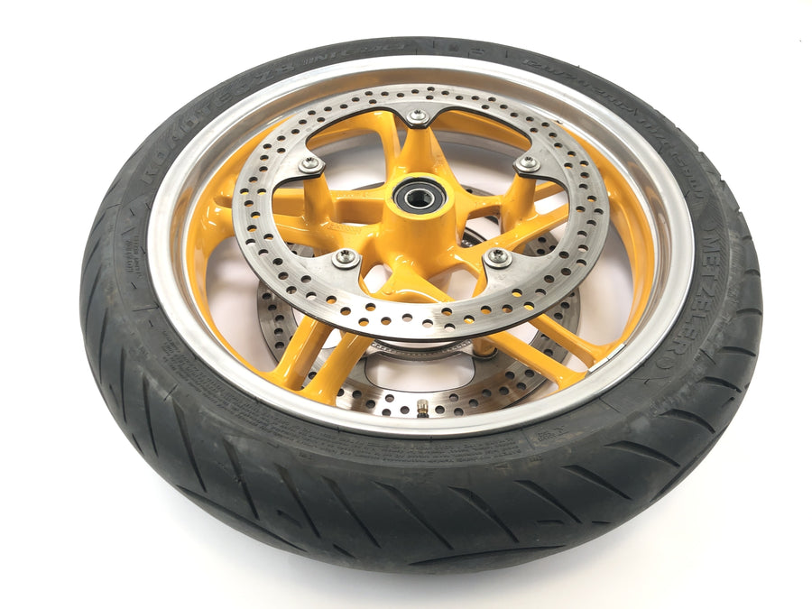 BMW R 1100 S R2S [2000] - Roda dianteira aro completo 3,50 x 17" discos de freio anel sensor ABS