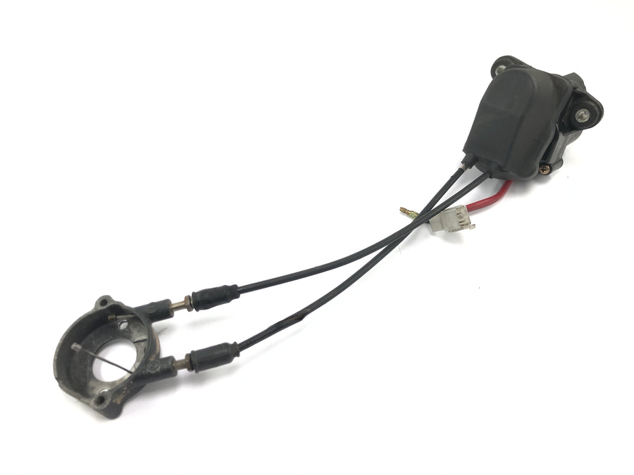 Sachs ZX 125 [1998] - Controle de exaustão do atuador com cabos Bowden