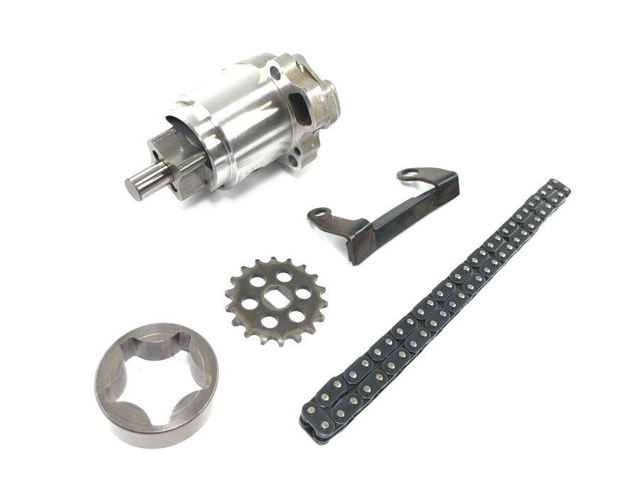 Kawasaki Versys KLE 650 A [2006] - Roda dentada da corrente de transmissão da unidade da bomba de óleo