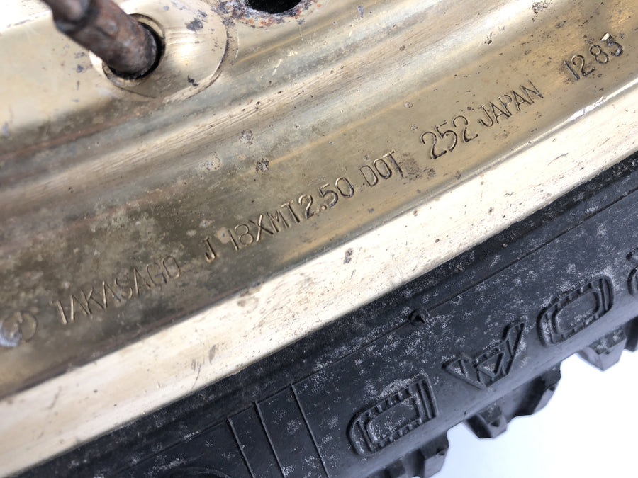Yamaha XT 600 Z Tenere 34L [1985] - jante traseira 2,50 x 18"