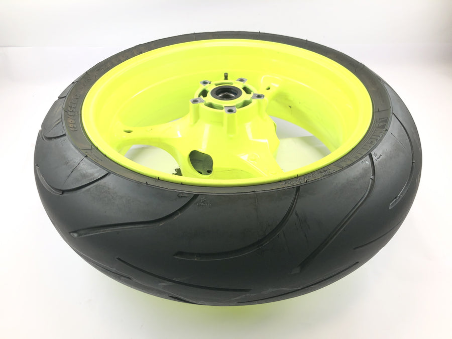 Suzuki GSX R 1000 WVB6 K6 [2006] - aro traseiro amarelo neon 6,00 x 17"