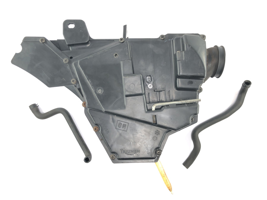 Triumph Bonneville T100 986MF [2012] - Caixa do filtro de ar Caixa do filtro de ar Airbox