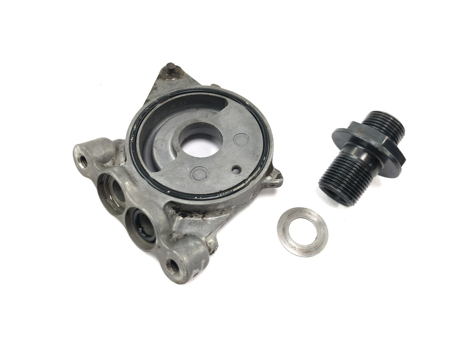 Honda XRV 750 Africa Twin RD04 [1992] - Flange do filtro de óleo para montagem em filtro de óleo