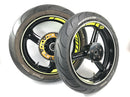 Husqvarna TE 610 H6 8AE [Suzuki RGV 250] - Conjunto de pneus de aro roda dianteira 3,50 x 17 roda traseira 4,50 x 17 conjunto com cópia simulada-1