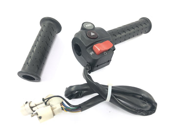Moto Guzzi Stelvio 1200 8V [2016] - Interruptor do guidão, punho do acelerador direito, luzes de advertência de perigo ABS - 0