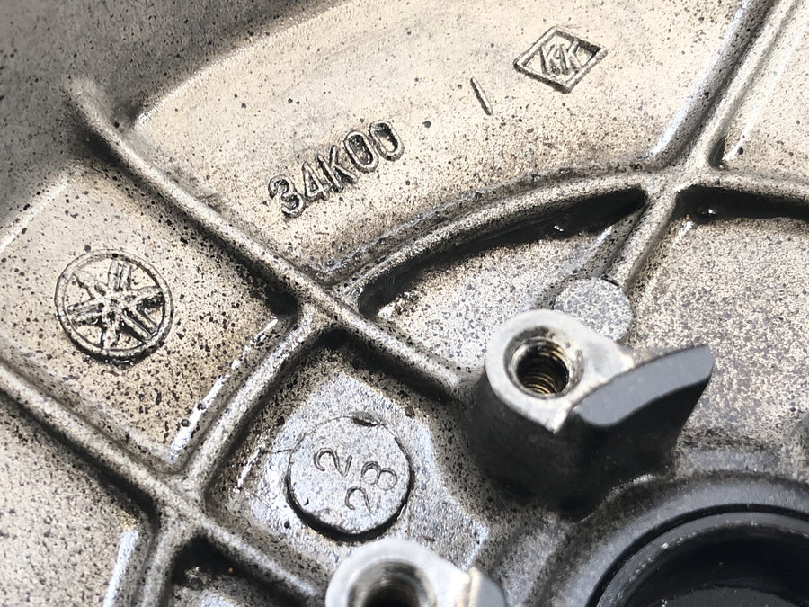 Yamaha TT 600 59X [1986] - Máquinas de mecanismo leve tampa da tampa da tampa limmid