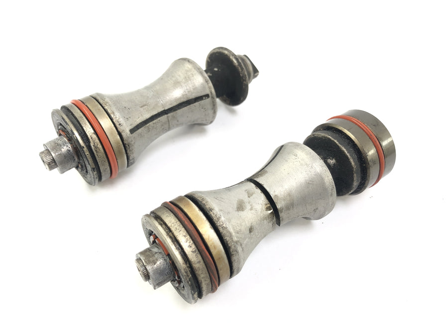 Yamaha Rd 350 YPVS 31K [1984] - Casal do conjunto de válvulas de saída