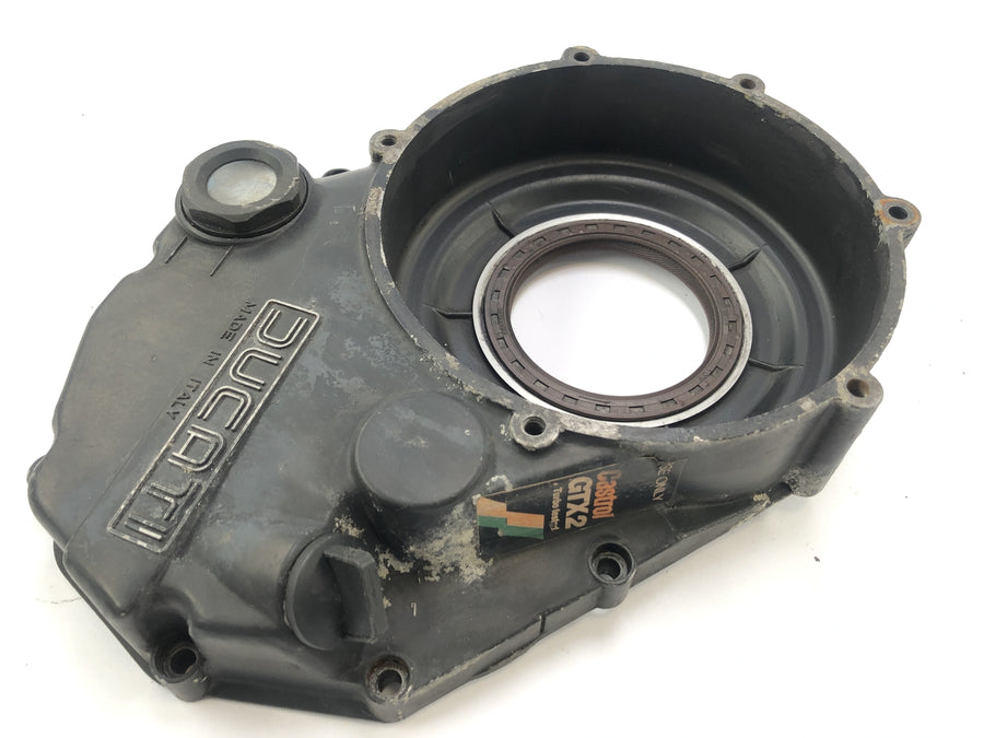 Cagiva Elefant 650 [1984] - tampa da embreagem dentro
