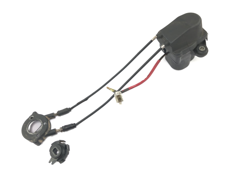 Sachs ZX 125 [1998] - Controle de exaustão do atuador com cabos Bowden