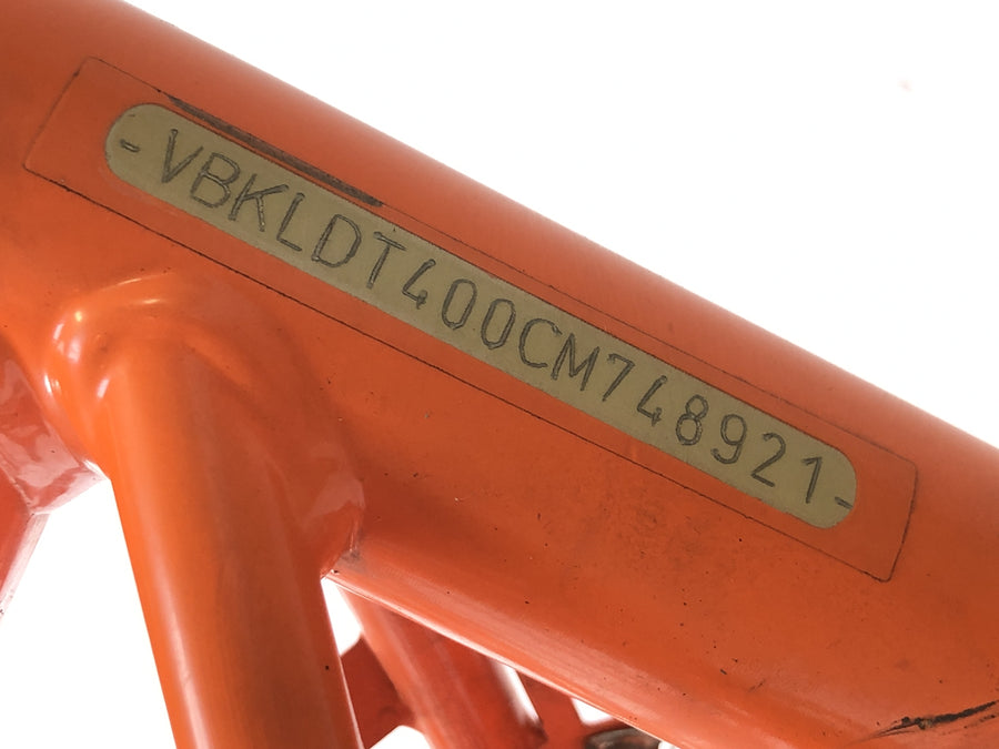 KTM Duke 690 A3 [2012] - Quadro chassi principal com papéis