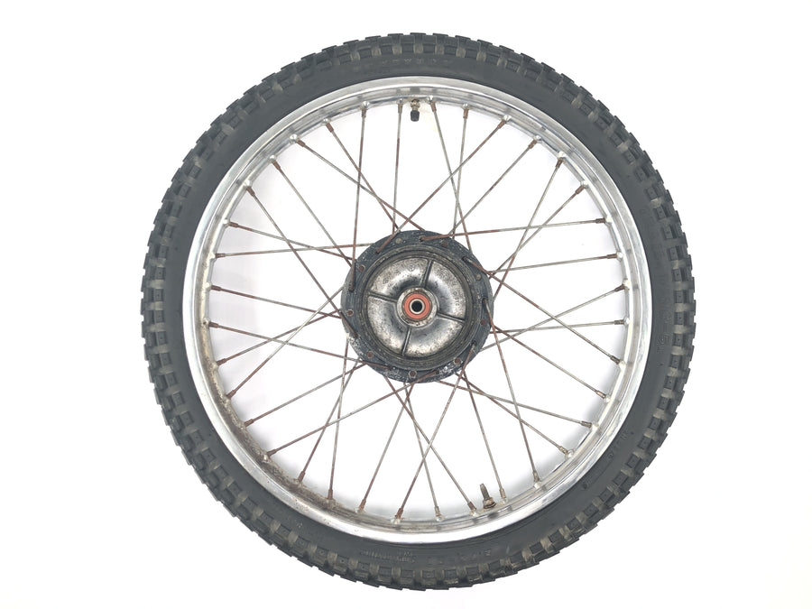 Yamaha DT 175 2K4 [1982] - Roda dianteira com raios 1,60 x 21"