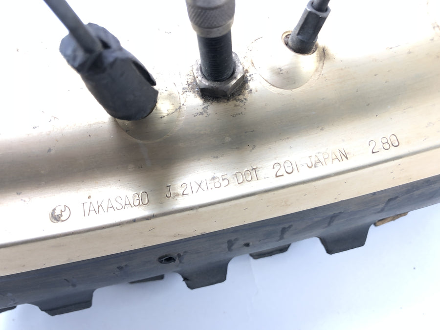 Yamaha XT 500 1U6 [1981] - RAD SET Set Wheel Roda traseira Gold