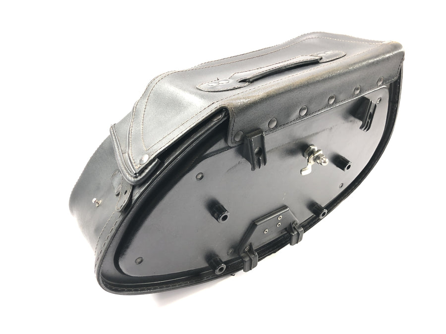 Honda VTX 1800 SC46 [2004] - Mala lateral par alforje capa de couro com chave