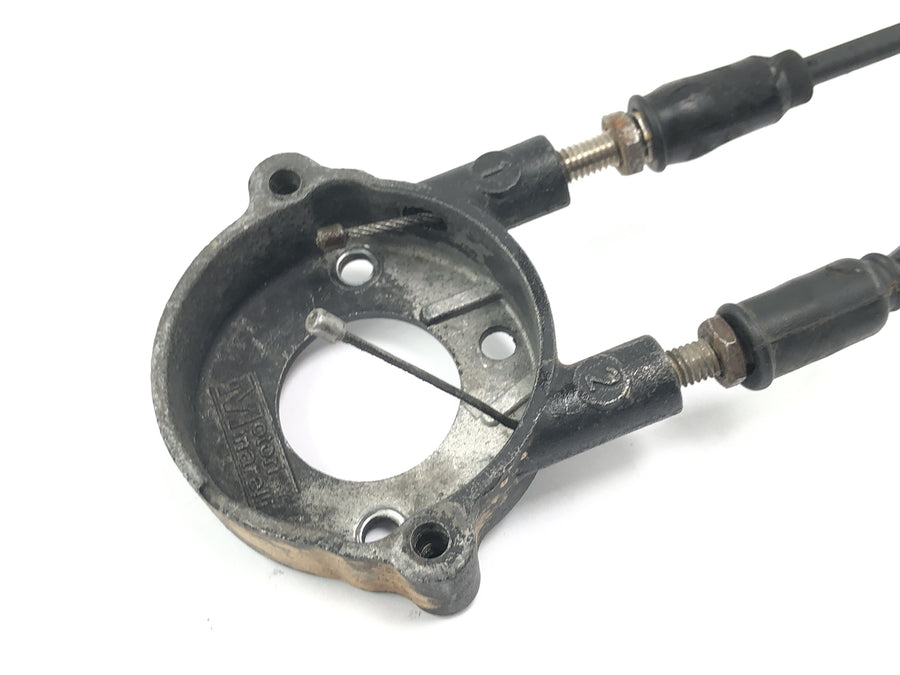 Sachs ZX 125 [1998] - Controle de exaustão do atuador com cabos Bowden
