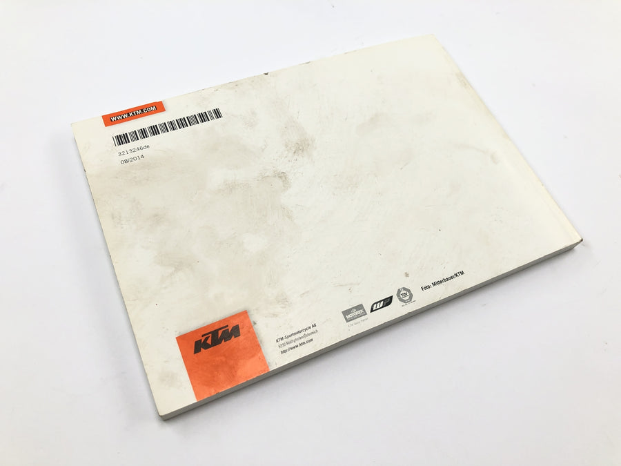 KTM RC 125 [2016] - Manual do Proprietário Manual Manual do Usuário Manual do Driver