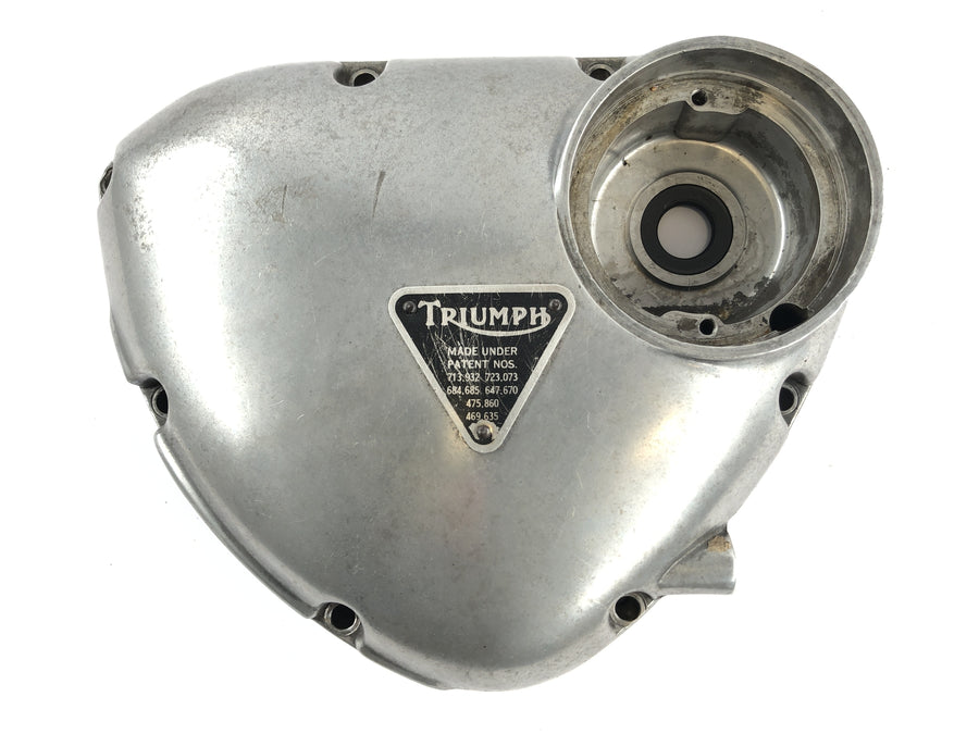 Triumph Bonneville T140V [1976] - Tampa de ignição tampa do motor direita