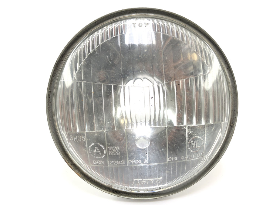 Yamaha XT 500 1U6 [1981] - Vidro do farol do farol com refletor