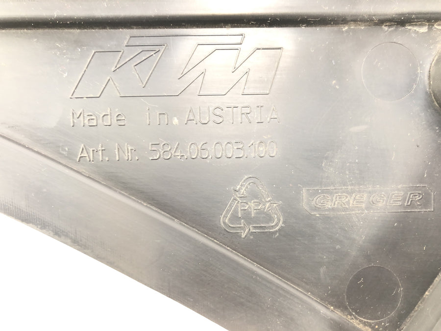 KTM LC4 640 EGS [2004] - Tampa lateral à esquerda