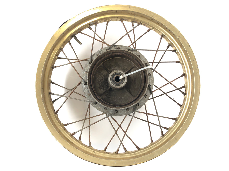 Yamaha XT 600 Zentere 34L [1985] - Roda traseira Gold 2,50 x 18 "
