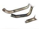 Kawasaki VN 1600 Classic VNT60A [2007] - Tampa do coletor da tampa do escapamento, proteção térmica cromada do escudo térmico-4