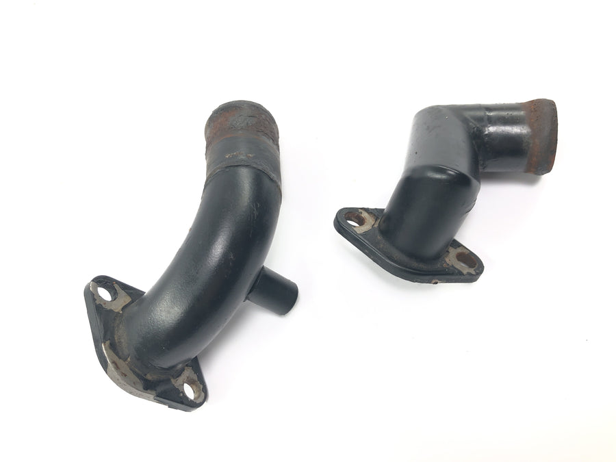 Triumph Tiger 900 T400 [1998] - Flange do líquido refrigerante, conexão da água de refrigeração, par de tubos do radiador