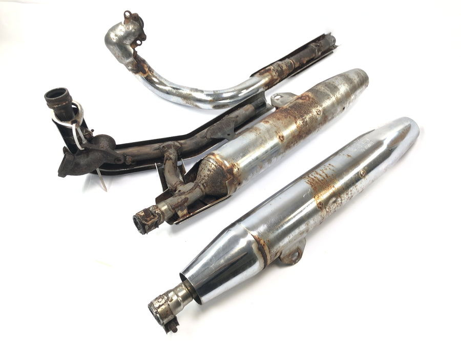 Yamaha XVS 650 Drag Star VM03 [2001] - Cardios do sistema de escape