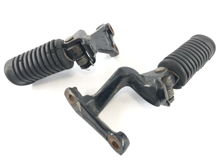 Honda XL 600 LM PD04 [1989] - Afiliação de pés do motorista com suporte para os apoios para os pés esquerdo e direito