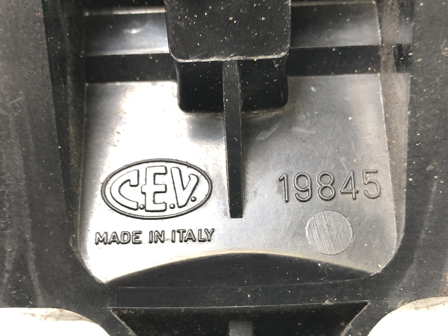 Ducati SL 600 Panth [1982] - luz traseira traseira com gravação de placa