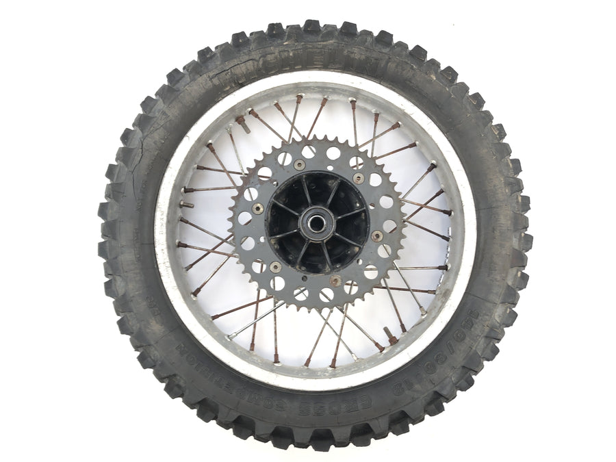 Yamaha TT 600 59X [1986] - Hinters RIM RAD 2,50 x 18 "Tires porosos