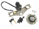 Honda VFR 800 FI RC46 [1999] - Conjunto de fechadura com ponte superior do garfo, fechadura de ignição, fechadura de assento, tampa do tanque-3