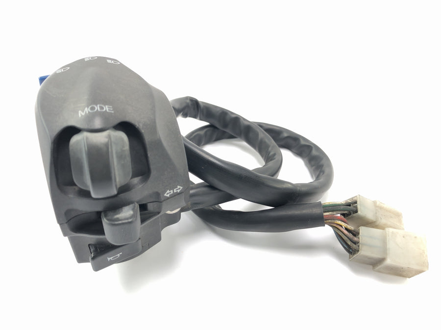 Moto Guzzi Stelvio 1200 4V [2009] - Console de controle esquerdo do bloco de interruptor do botão do guidão