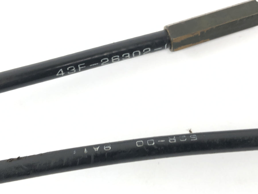 Yamaha XT 600 43F [1985] - Abridor de trem e bloqueio de Gaszug Bowden