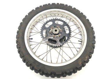 Yamaha XT 350 3yt / 55V [1990] - borda da roda traseira com roda de corrente na parte traseira - 0
