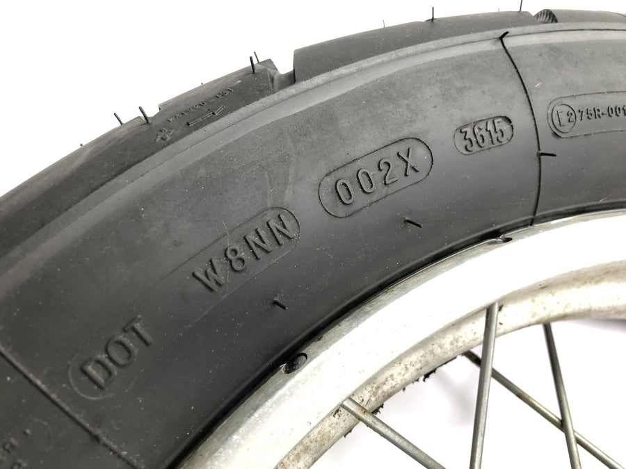BMW R 100 GS 247E [1991] - roda traseira com raios 2,50 x 17"