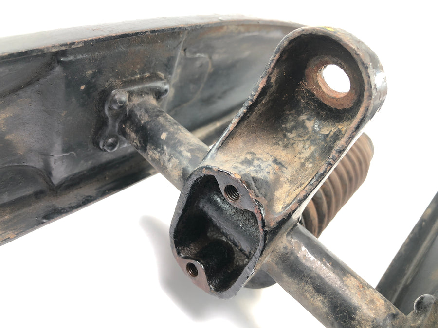 DKW NZ 250 [1938] - Braço oscilante da roda dianteira, garfo de suspensão amortecedor