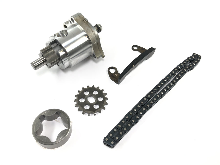 Kawasaki Versys KLE 650 A [2006] - Roda dentada da corrente de transmissão da unidade da bomba de óleo