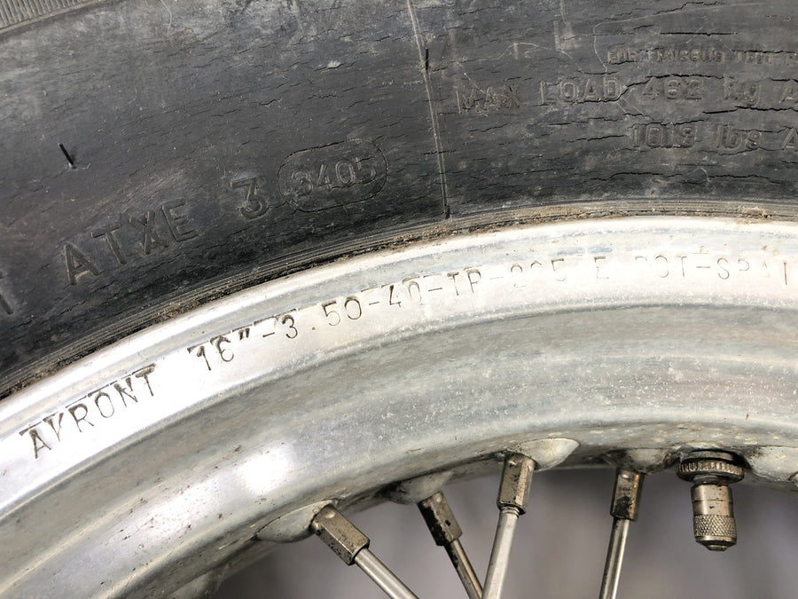 Triumph Thunderbird 900 T309rt [1996] - Hinterrad Rad Rim atrás
