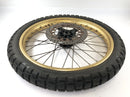 HONDA NX 650 RD08 [1995] - Jora da roda dianteira Roda de raio de 21 polegadas Hastes dianteiras DOT-5