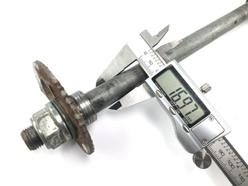 Honda XRV 750 Africa Twin RD04 [1992] - Eixo da roda traseira eixo tensor do eixo da roda com tensor de corrente - 0