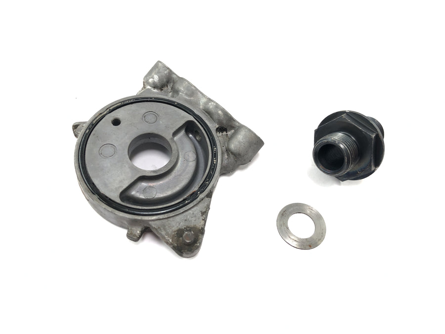 Honda XRV 750 Africa Twin RD04 [1992] - Flange do filtro de óleo para montagem em filtro de óleo