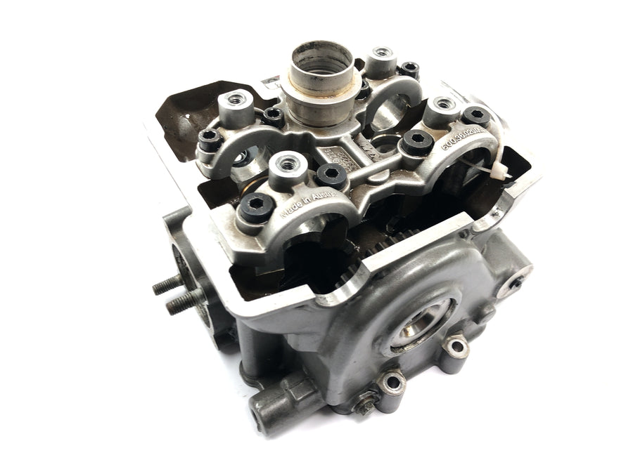 KTM 950 Adventure LC8 [2004] - controle da válvula do cabeçote traseiro
