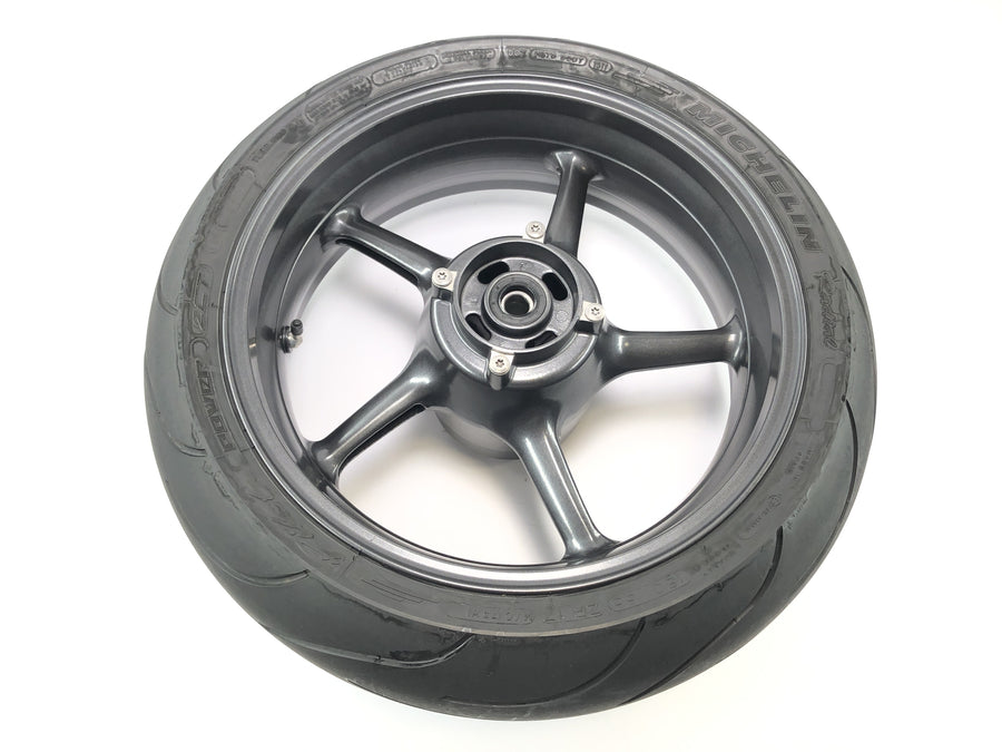 Triumph Street Triple R 675 D67LD [2010] - Hinterrad Rim Wheel Rad Pneus 5.5x17 "