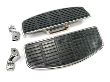 Suzuki M 800 Intruder - Conjunto de apoio para os pés da placa do estribo do motorista cromado - 0