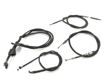 Yamaha XT 500 1U6 [1981] - BOWDEN CABEL Set do trem a gás Descompressão do trem da embreagem Freio de freio a cabo frontal frontal