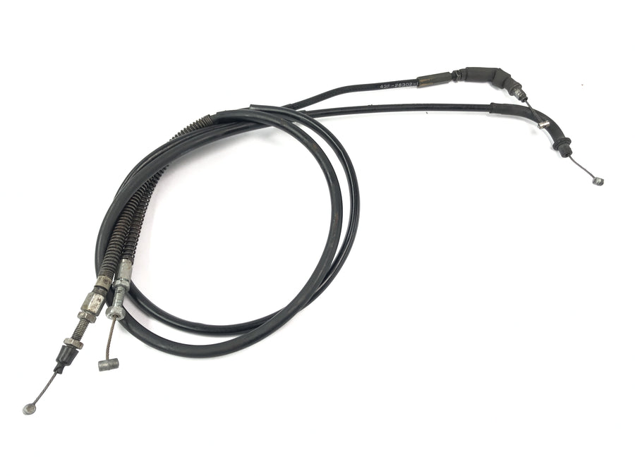 Yamaha XT 600 43F [1985] - Abridor de trem e bloqueio de Gaszug Bowden